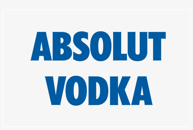 Nos Boutiques Toutes Les Marques - Absolut Vodka Logo, transparent png download