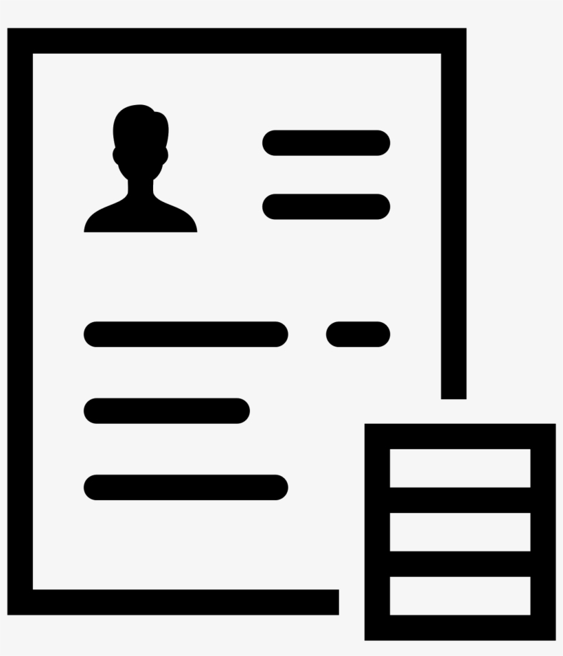 Cv Png - Icono Resume Png, transparent png download