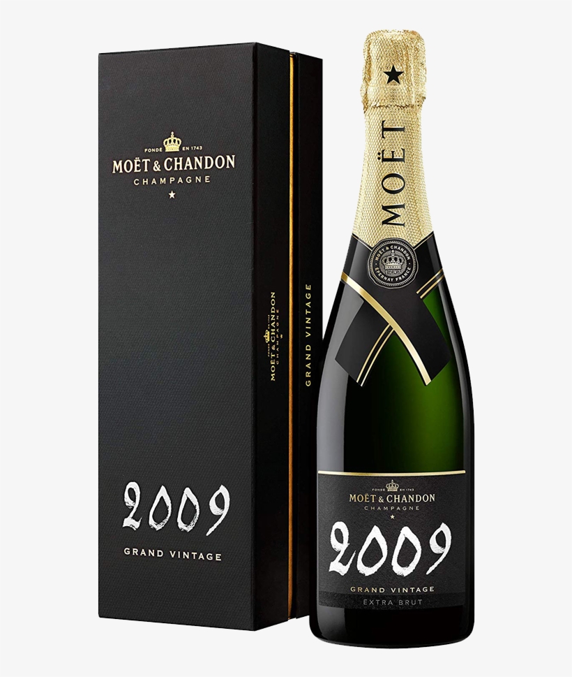 Moët & Chandon Grand Vintage 2009 Gift Boxed - Moet And Chandon 2009, transparent png download