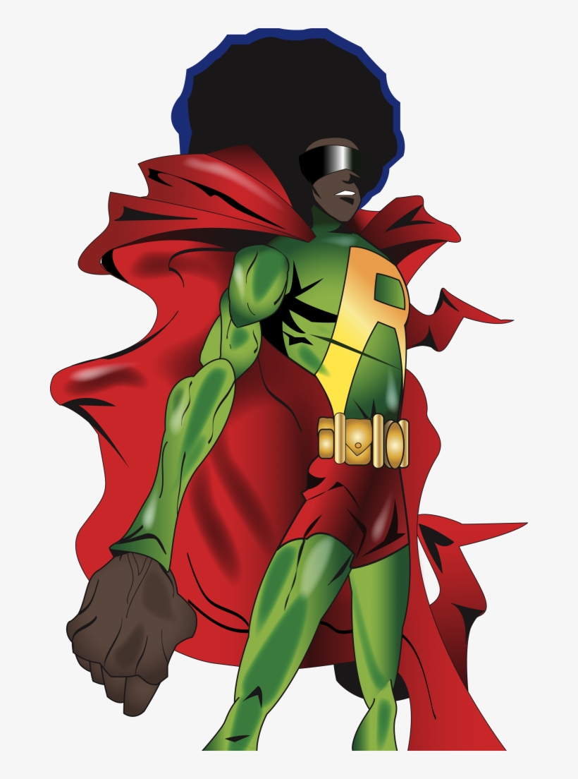Afroman Kids Space - Super Hero Afro, transparent png download