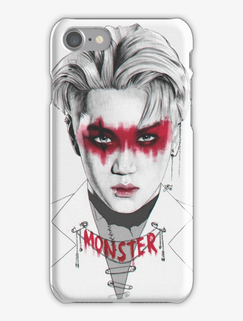 'you Can Call Me Monster' - Drawing Kai Exo Monster, transparent png download