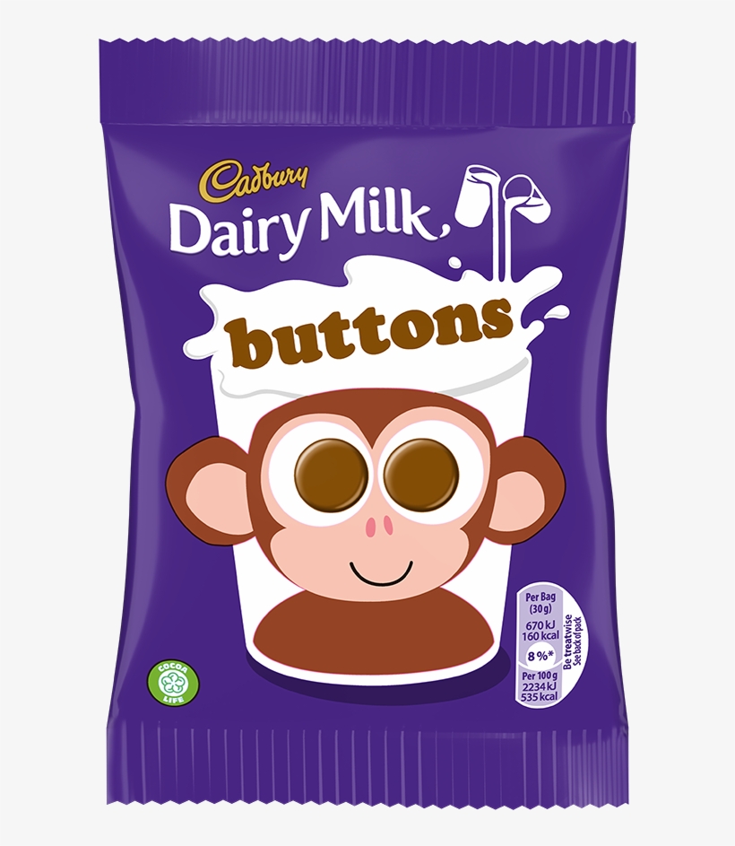 Deliciously Simple And Simply Delicious Little Button - Cadbury Buttons Bag, transparent png download