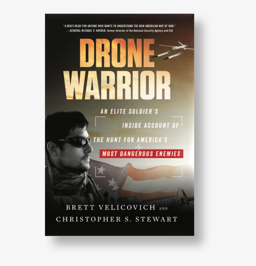 Dronewarriorfrontcover - Drone Warrior, transparent png download