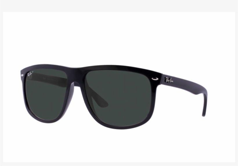 Black Sunglasses Png - Rb4147 Black Polarized, transparent png download