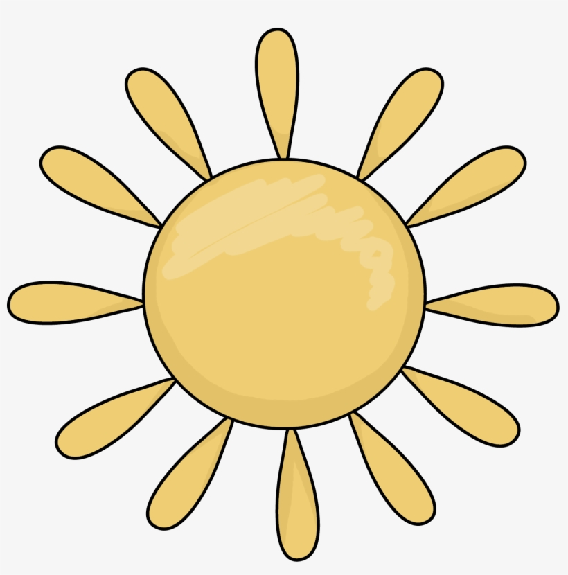 Sun - Second Grade Weather Match Worksheets, transparent png download