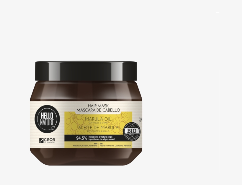 Mask - Hair Mask Hello Nature, transparent png download