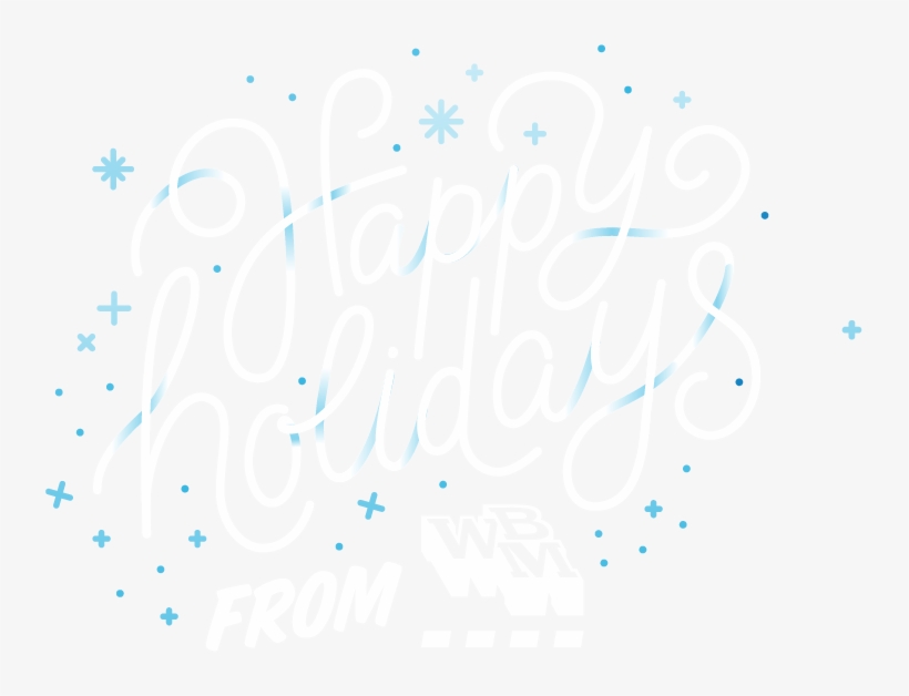 Happy Holidays - Lettering, transparent png download
