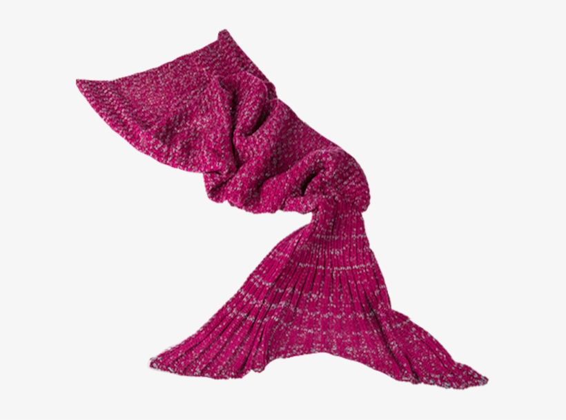 Mermaid Blanket Magenta - Blanket, transparent png download