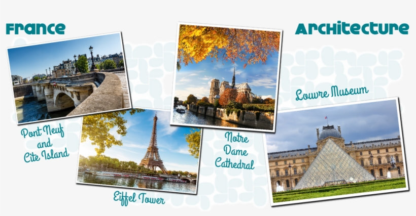 France Architecture - Poster: Anshar's Pont Neuf And Cite Island, transparent png download