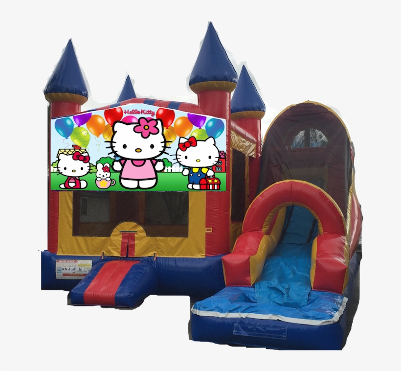 Combo Castle Super Big Front Hello Kitty $200 - Hello Kitty, transparent png download
