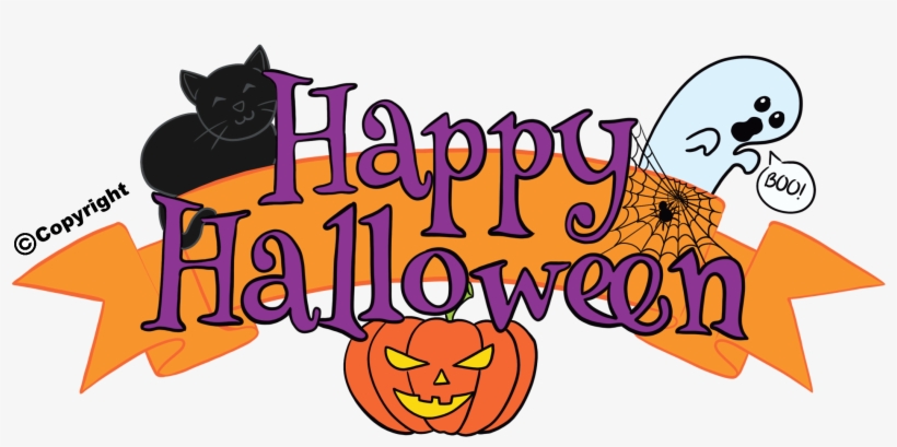 Happy Halloween Banner - Halloween, transparent png download