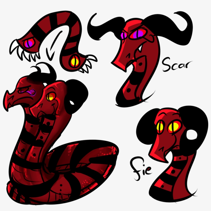 Scar Fie Ref Sheet - Cartoon, transparent png download