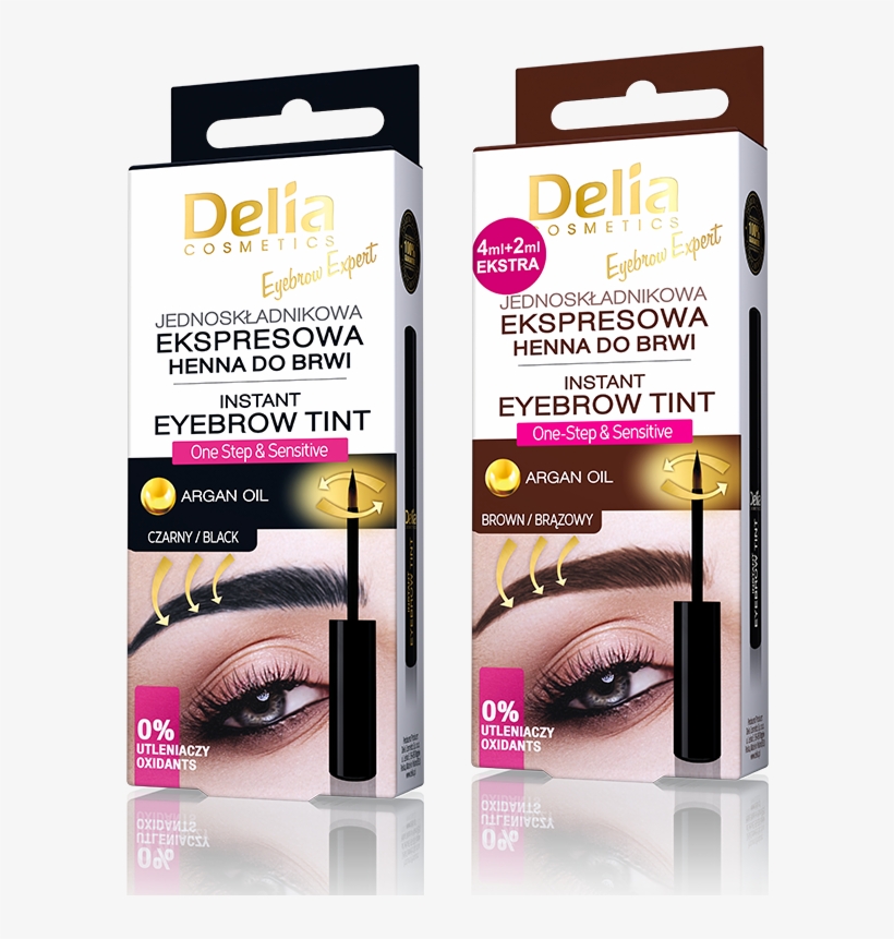 Single-ingredient Eyebrow Tint - Instant Eyebrow Tint Delia, transparent png download
