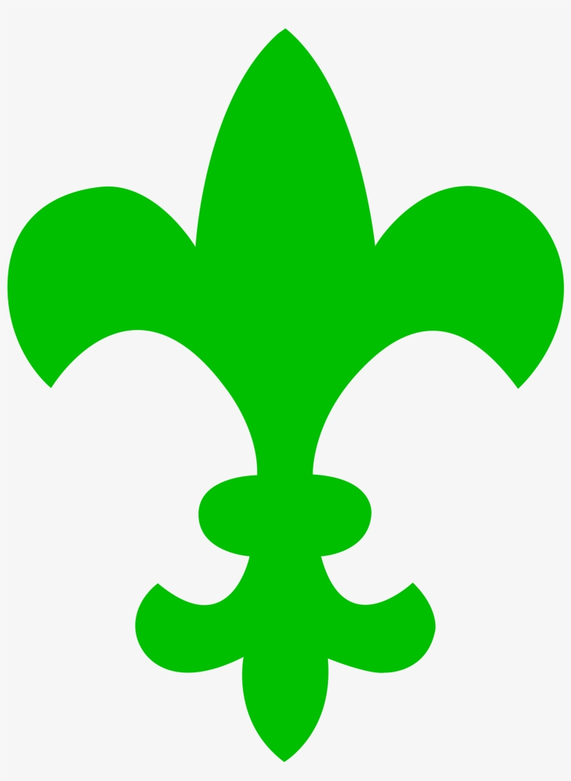 Open - Lilijka Harcerska Szablon, transparent png download