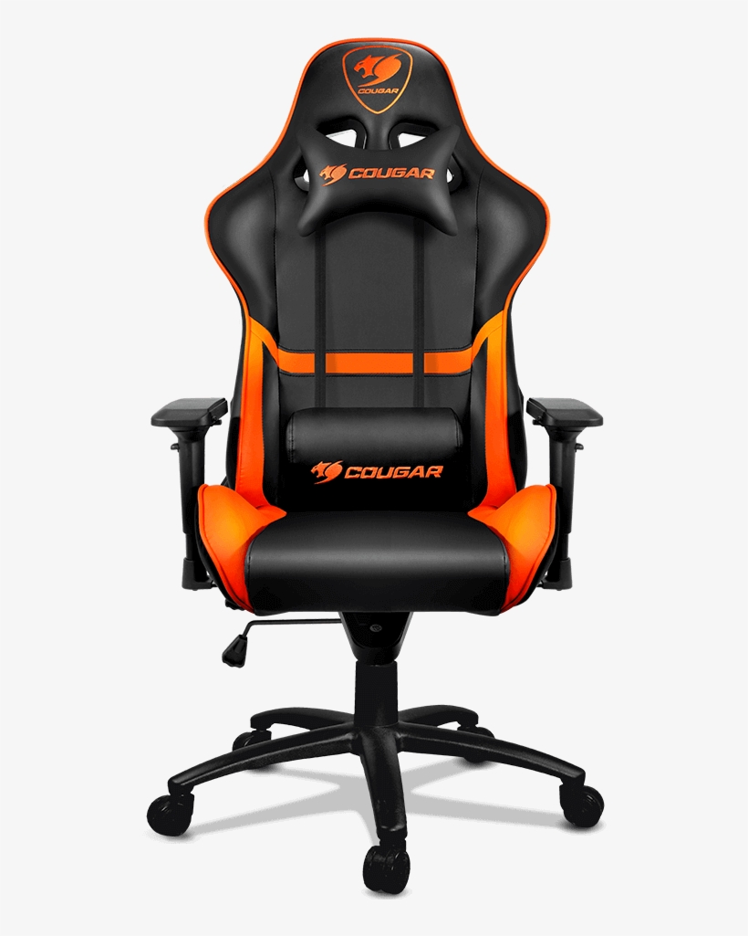 Armor Black - Cougar Armor Gaming Chair, transparent png download