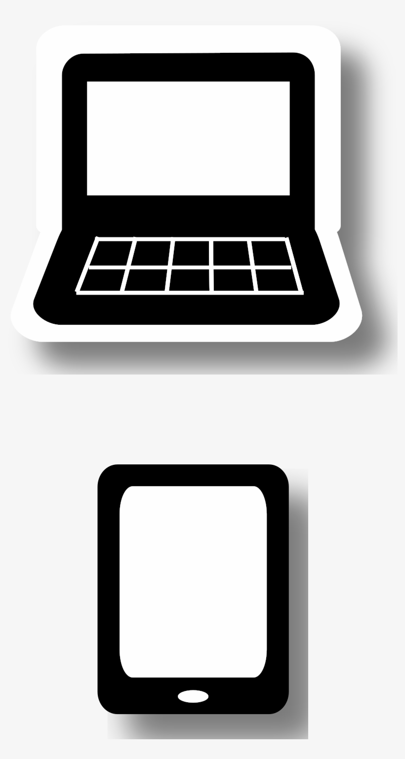This Free Icons Png Design Of Laptop And Tablet, transparent png download