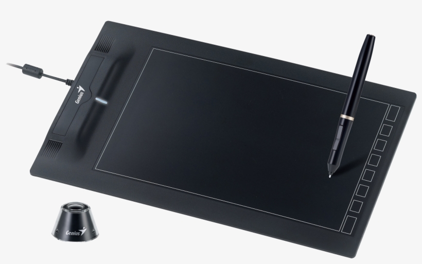 Genius Easypen F E Vector Free Stock - Genius Easypen F610e 6.25"x10" Slim Pen Tablet, transparent png download