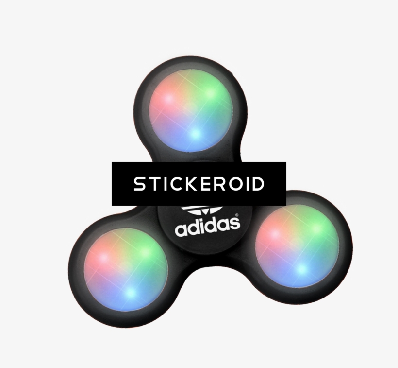 Led Fidget Spinner Pic Objects - Graphic Design, transparent png download