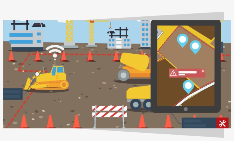 Draw And Control Fields, Directly From Your Office - Geo-fence, transparent png download