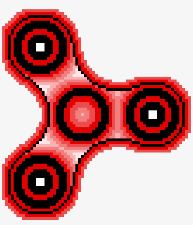 B&w Fidget Spinner - Fidget Spinner, transparent png download