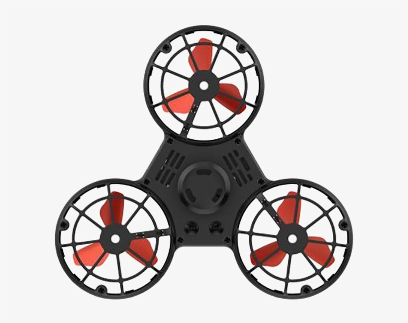 Black Fidget Spinner Png Photo - F1 Flying Fidget Spinner, transparent png download