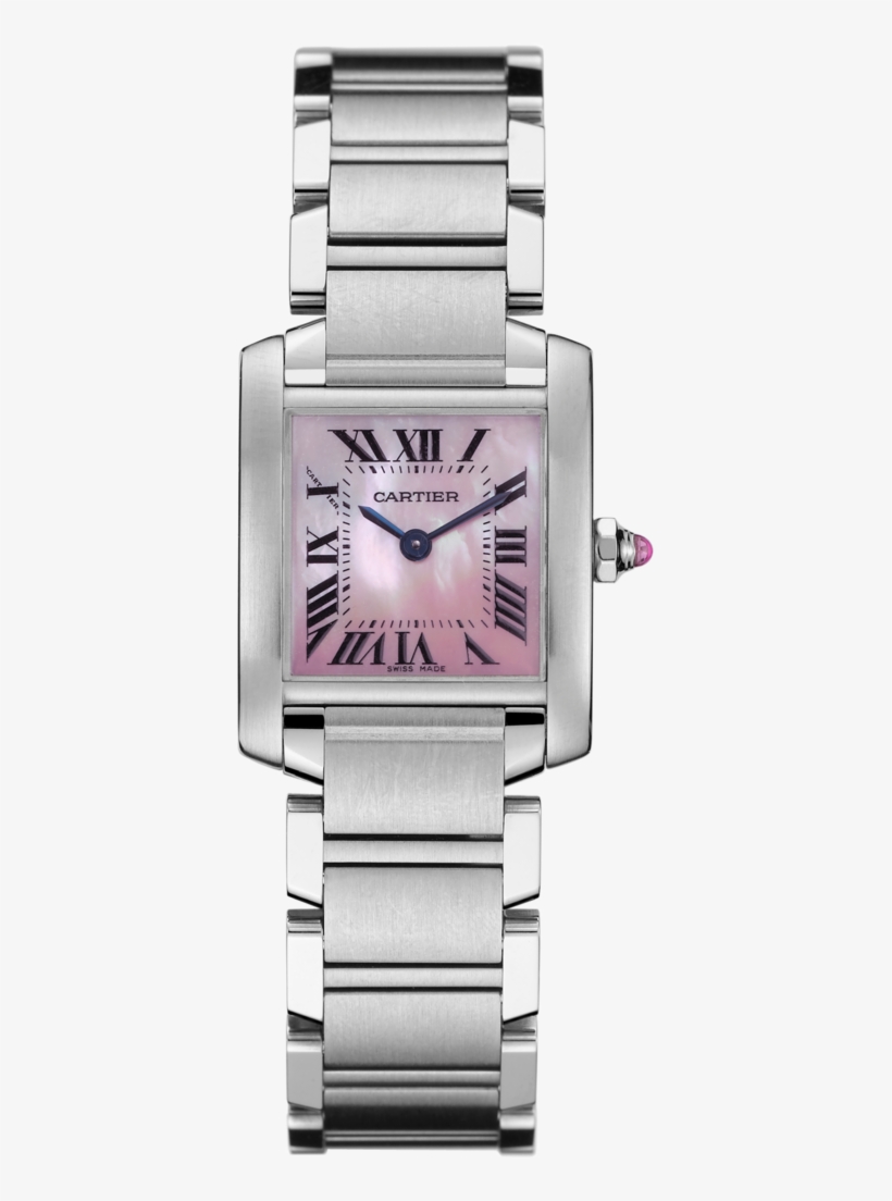 Tank Française Watchsmall Model, Steel - Cartier Tank Francaise W51028q3, transparent png download