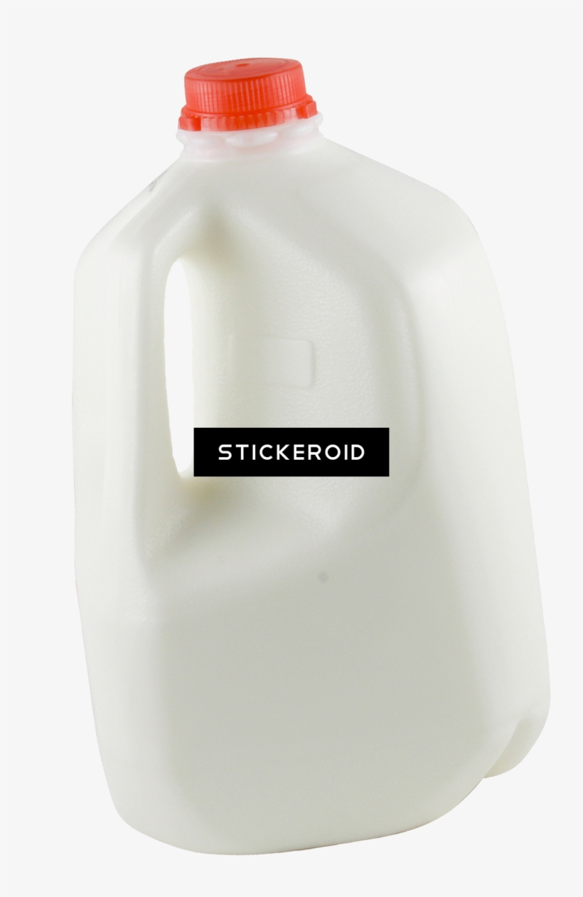 Milk Bottle - Plastic Bottle, transparent png download