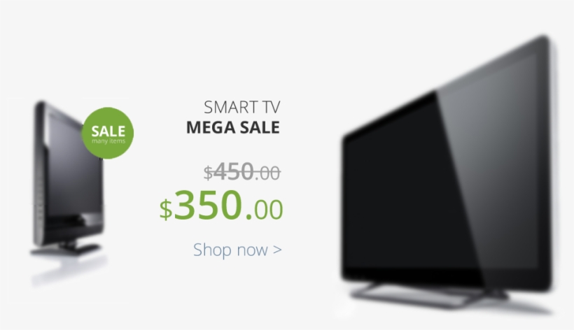 Shop Now - Television, transparent png download