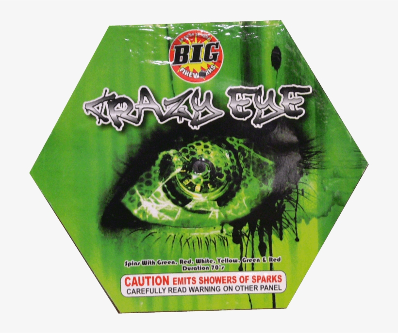 Crazy Eye - Fireworks, transparent png download