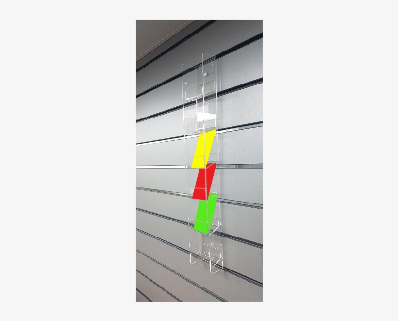 Acrylic Gift Tag Holder Slatwall - Architecture, transparent png download