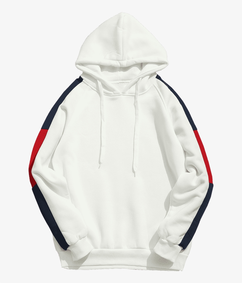 Striped Retro Hoodie - Hoodie, transparent png download