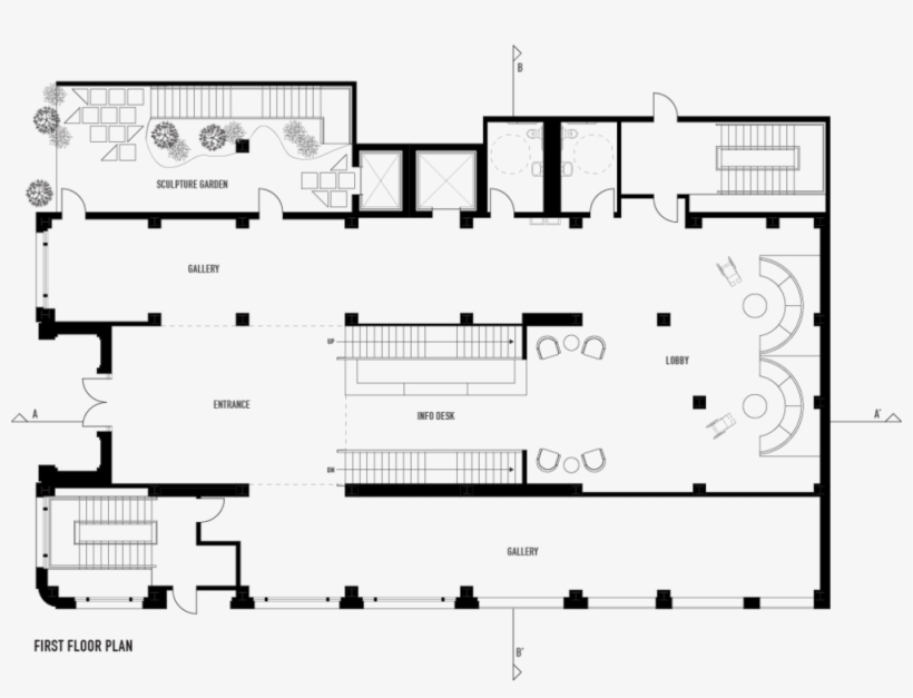 Fin Plan First Floor - Ława Fundamentowa Przekrój, transparent png download