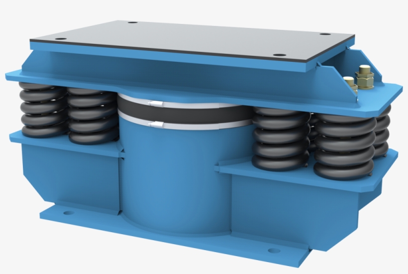 Spring Elements Are Used For Applications Such As Vibration-isolated - Machine, transparent png download