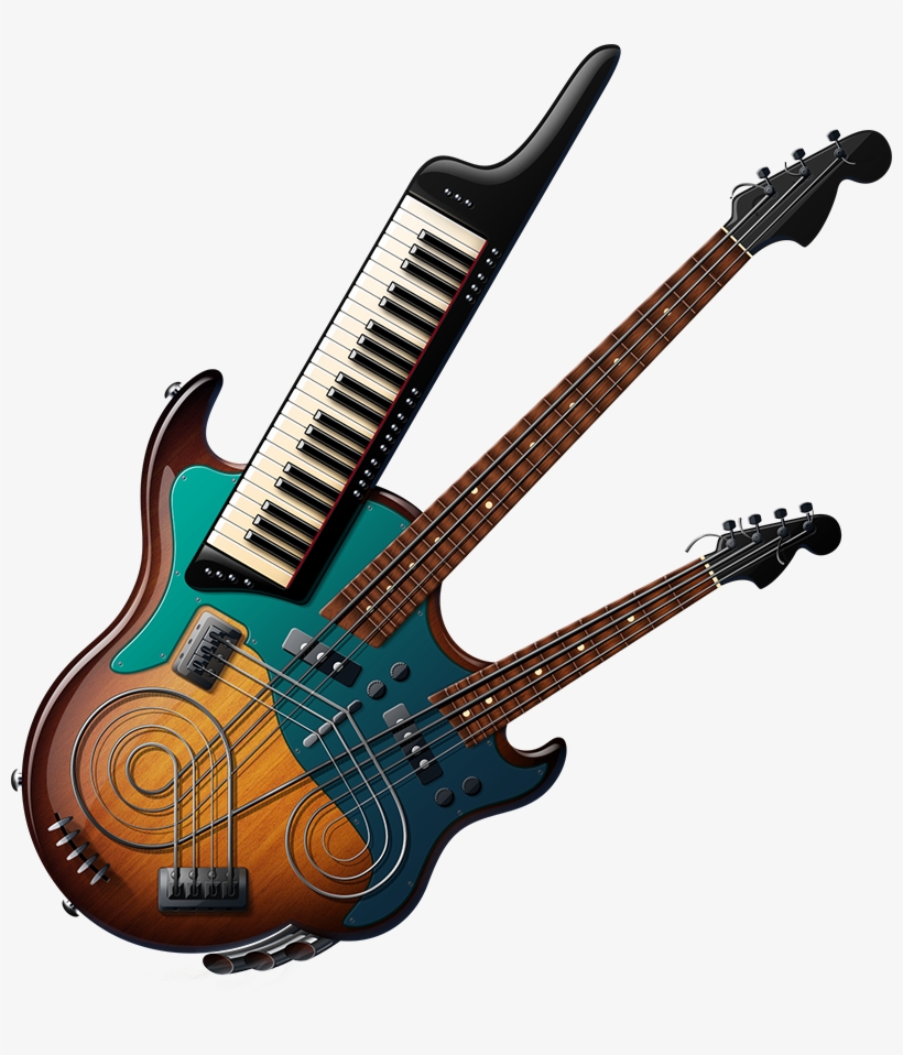 Sprout Illustration - Electric Guitar, transparent png download