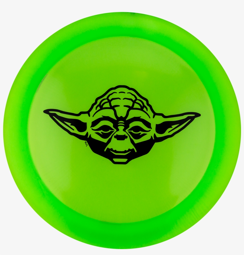 Star Wars Disc Golf Yoda Head Z-line Force - Star Wars Yoda Logo, transparent png download