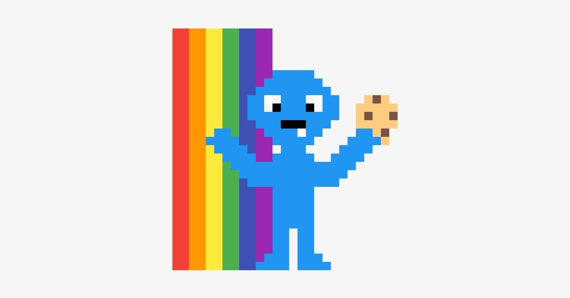 Cookie Monster Cute - Cartoon, transparent png download