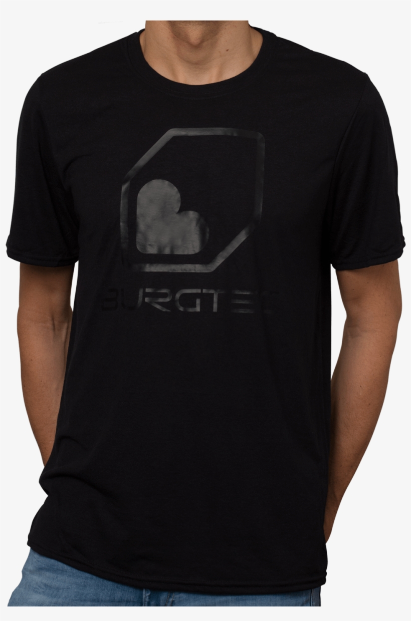 Black On Black Tech T-shirt - Shirt, transparent png download
