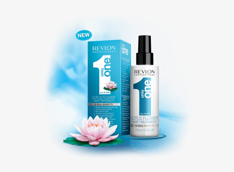 Revlon Professional Uniq One All In One Lotus Hair - Revlon Uniq One Lotus Flower, transparent png download