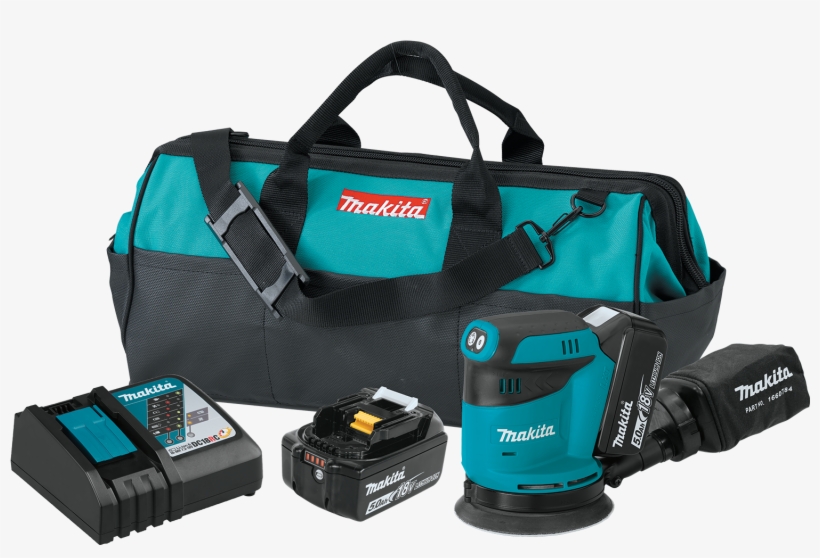 Xob01t - Makita Lxob01 18v Lxt 5 In. Random Orbit Sander, transparent png download
