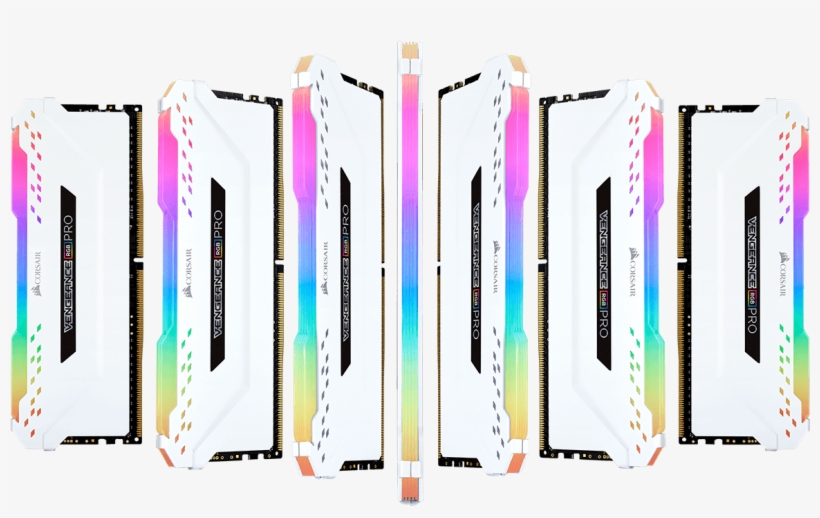 Light Enhancement Modules Feature The Same Rgb Lighting - Corsair Vengeance Pro Rgb White, transparent png download