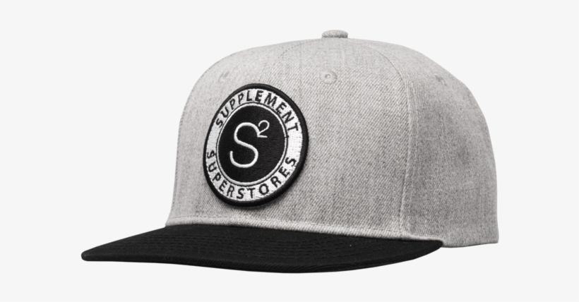 Grey And Black Snapback, transparent png download