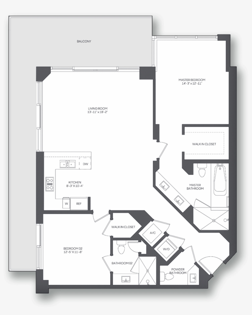 View Full Screen - Floor Plan Transparent PNG - 887x1065 - Free ...