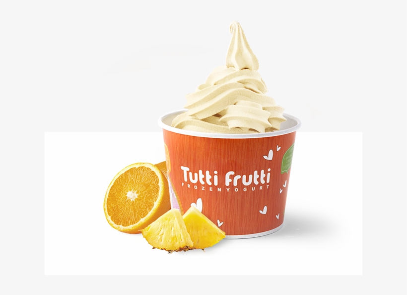 Orange Pineapple Sorbet - Tutti Frutti Gummy Bears, transparent png download