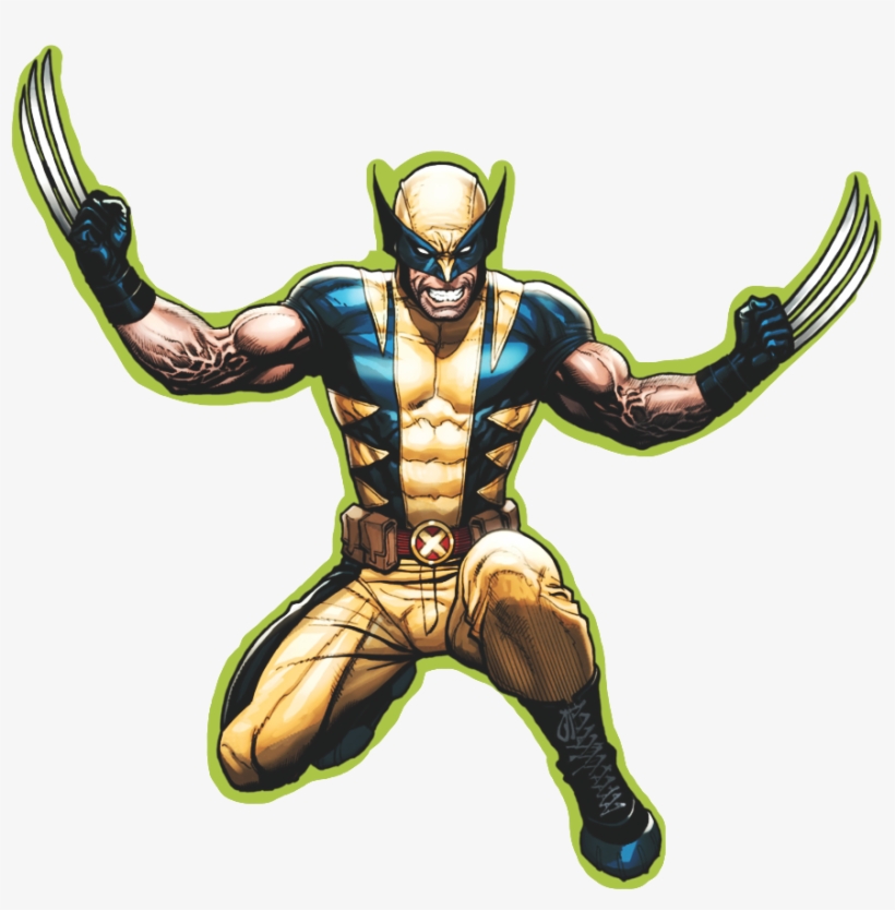Ftestickers Superheroes Xmen Wolverine Logan Superhero - Wolverine Png, transparent png download