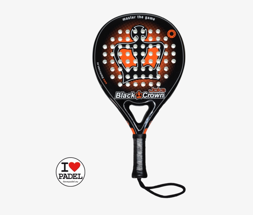 Padel Racket Black Crown Joke Titanium - Black Crown Padel Racket, transparent png download