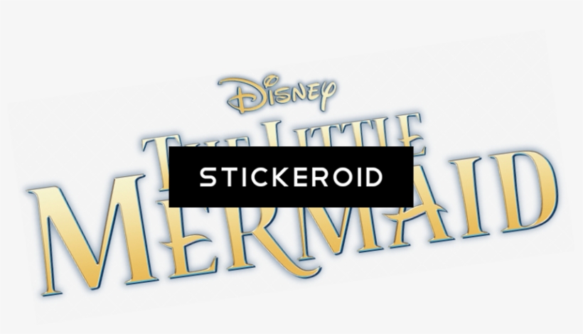 Little Mermaid Logo - Calligraphy, transparent png download