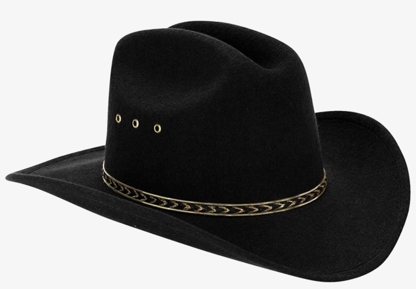 Black Cowboy Hat Png, transparent png download