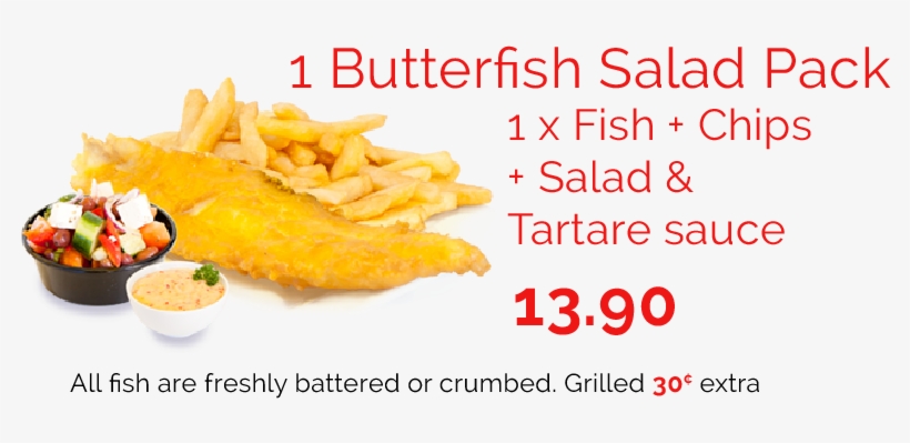 One Butterfish Salad Pack - American Butterfish, transparent png download
