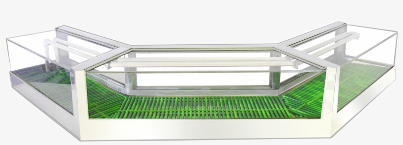 Garasu "diamond Shaped" Model "frameless" - Yoshimasa Display Case Inc., transparent png download