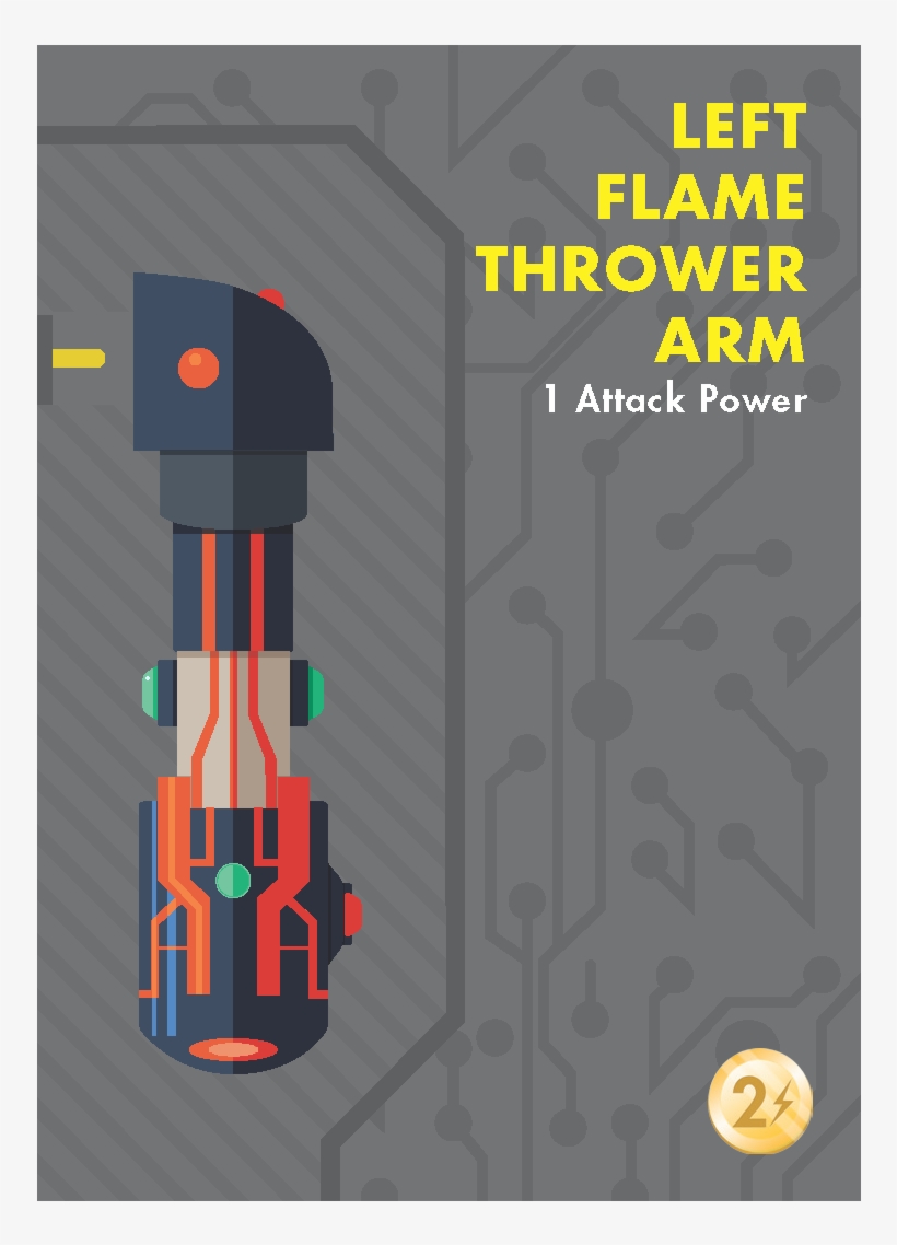 Left Flame Thrower Arm, transparent png download
